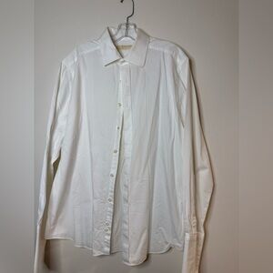 T400- Michael Kors Crisp White Dress Shirt